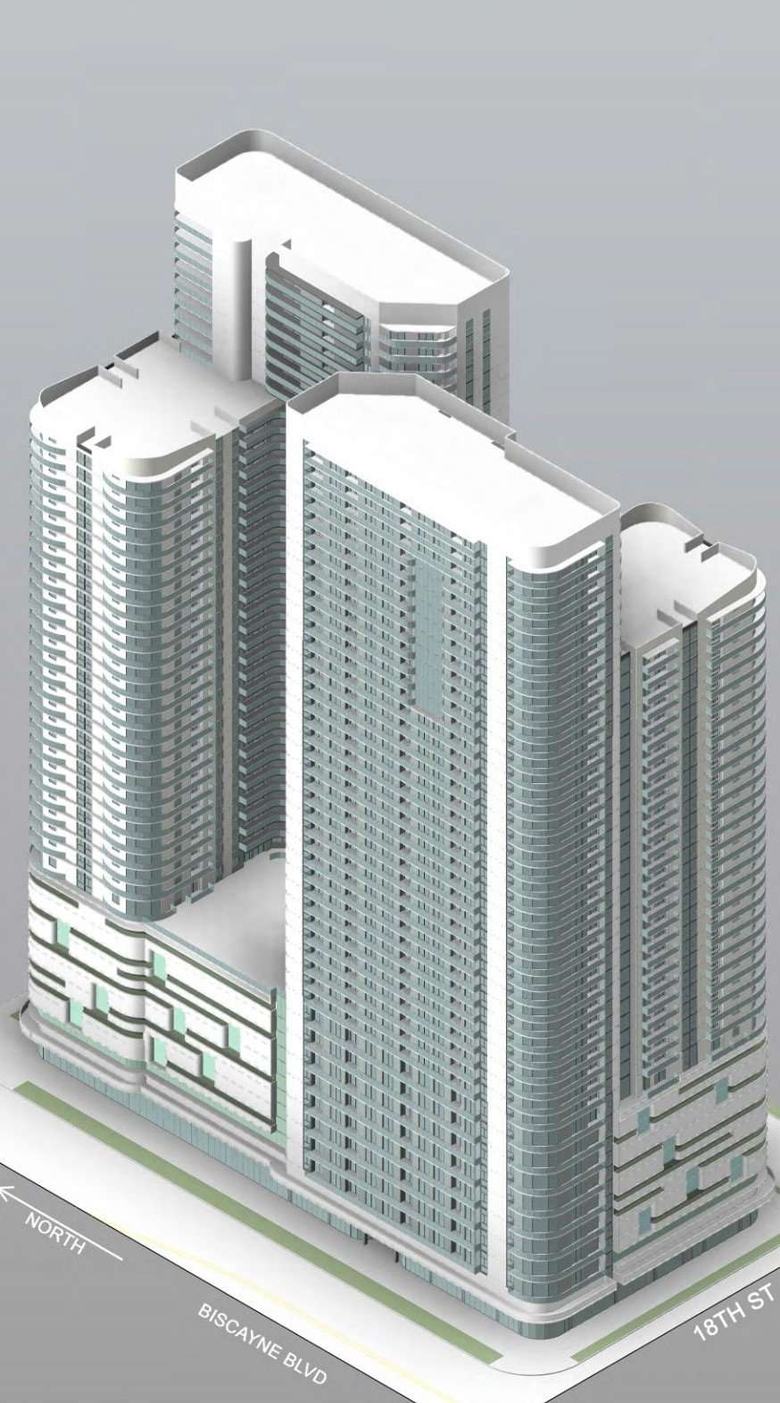 Construction Permits Filed For Two-Tower Biscayne 18 Development In Edgewater, Miami