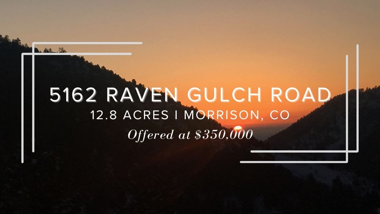 12.8 Acres in the Coveted El Comar Subdivision I Morrison, Colorado