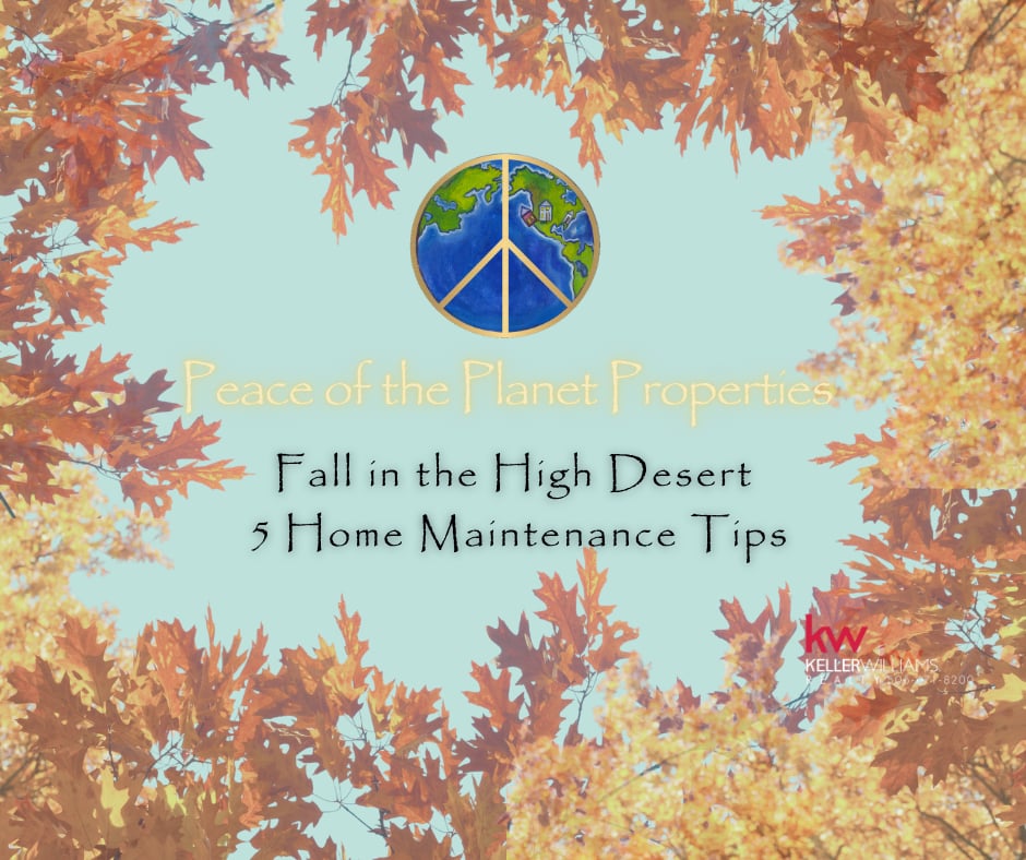 Fall in the High Desert : 5 Home Maintenance Tip