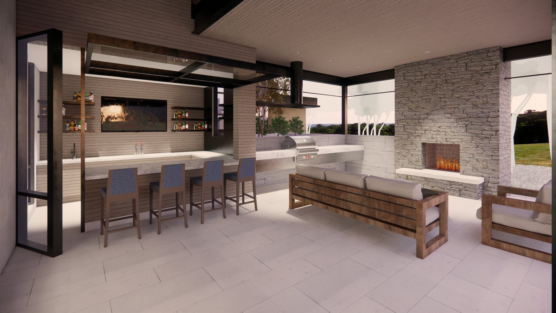 Contemporary Estate 