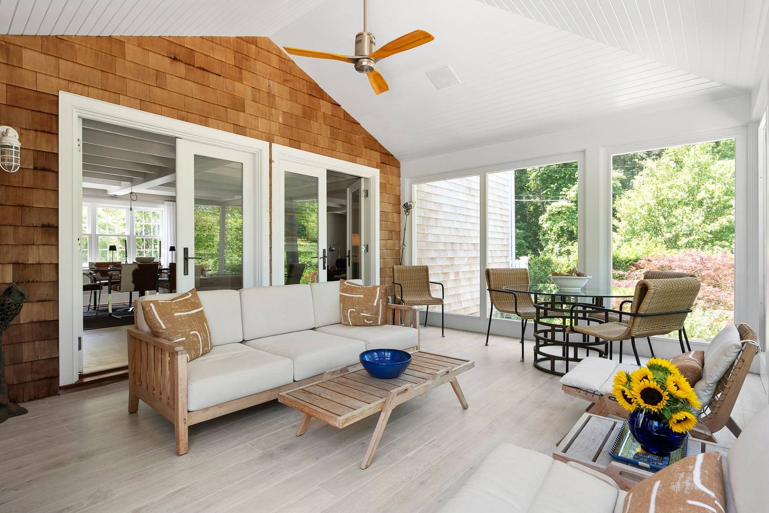 Modernized Vintage Cottage with Knockout Backyard, Moments to Village Main