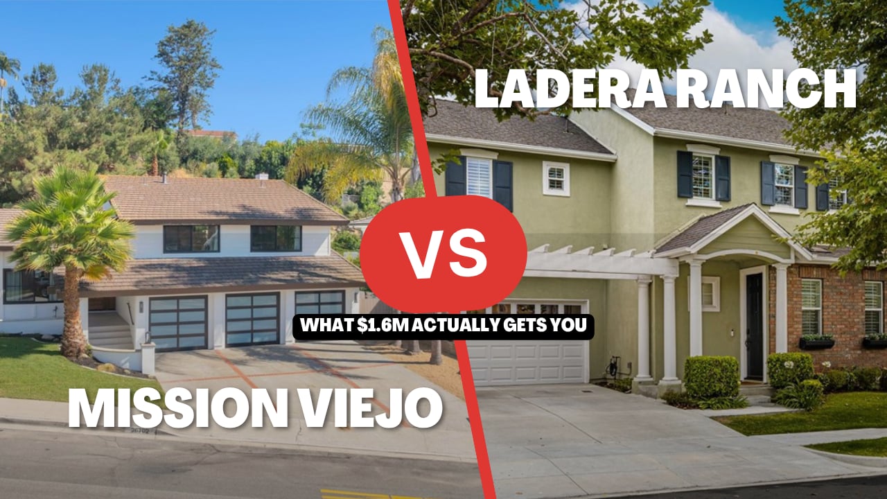 Mission Viejo vs Ladera Ranch: What Your Money Actually Buys in 2026