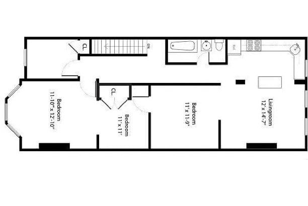 21 Dewey Place, Unit 1, Stuyvesant Heights