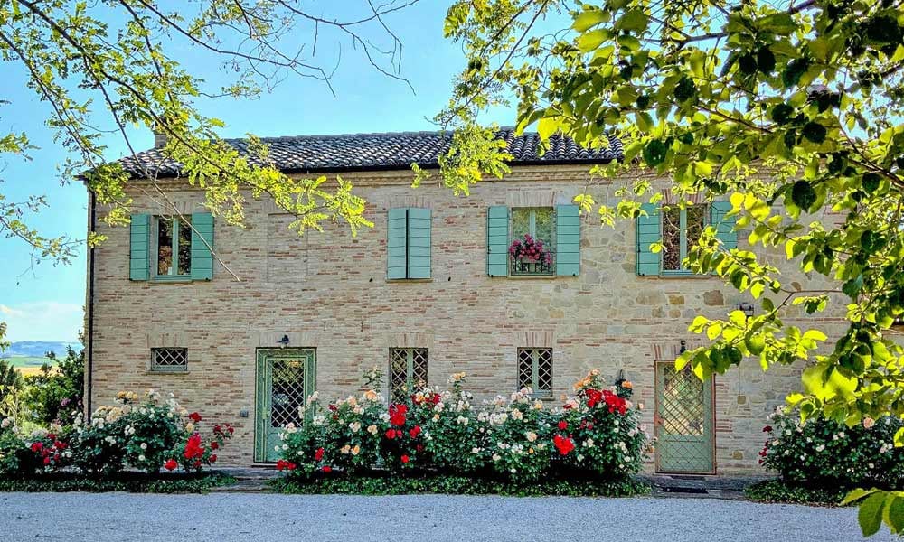 Gorgeous Stone Farmhouse In the Marche Hills