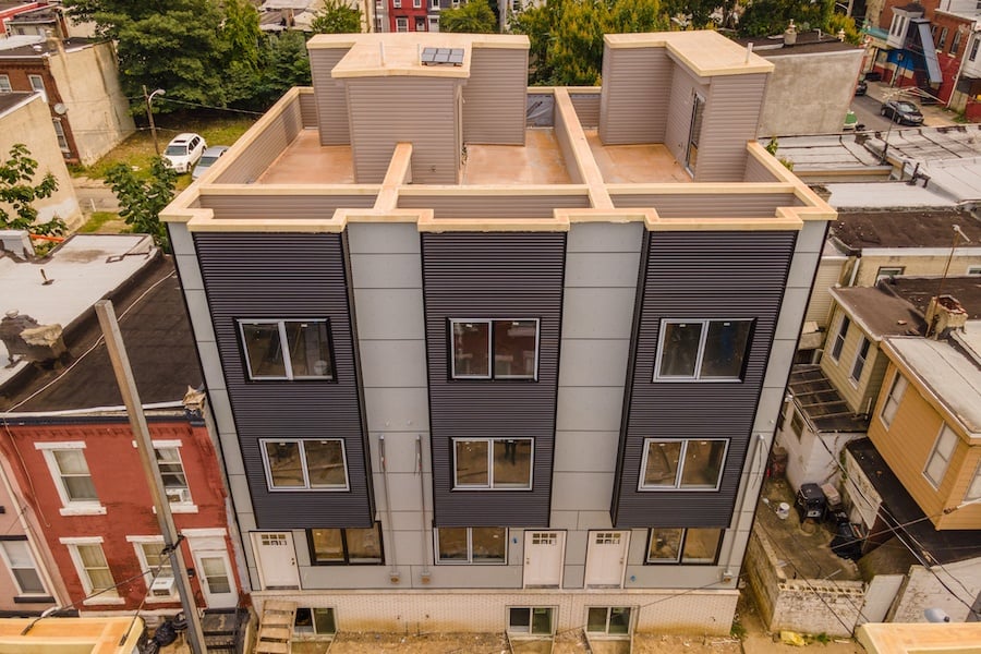 On the Market: New Construction Townhouses in Strawberry Mansion