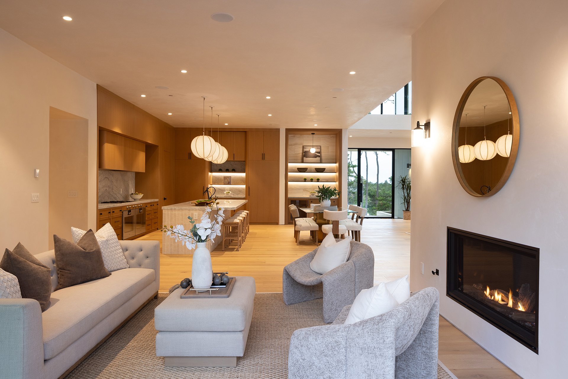 Contemporary Estate Along Poppy Hills Golf Course