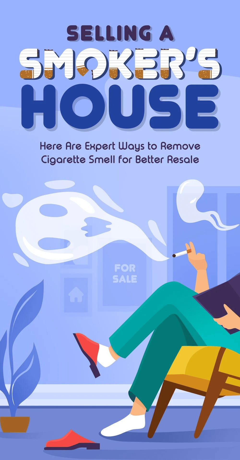 Selling a smoker’s house: expert ways to remove cigarette smell for better resale