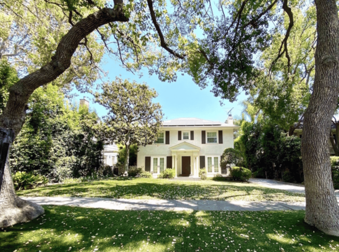traditional two story home