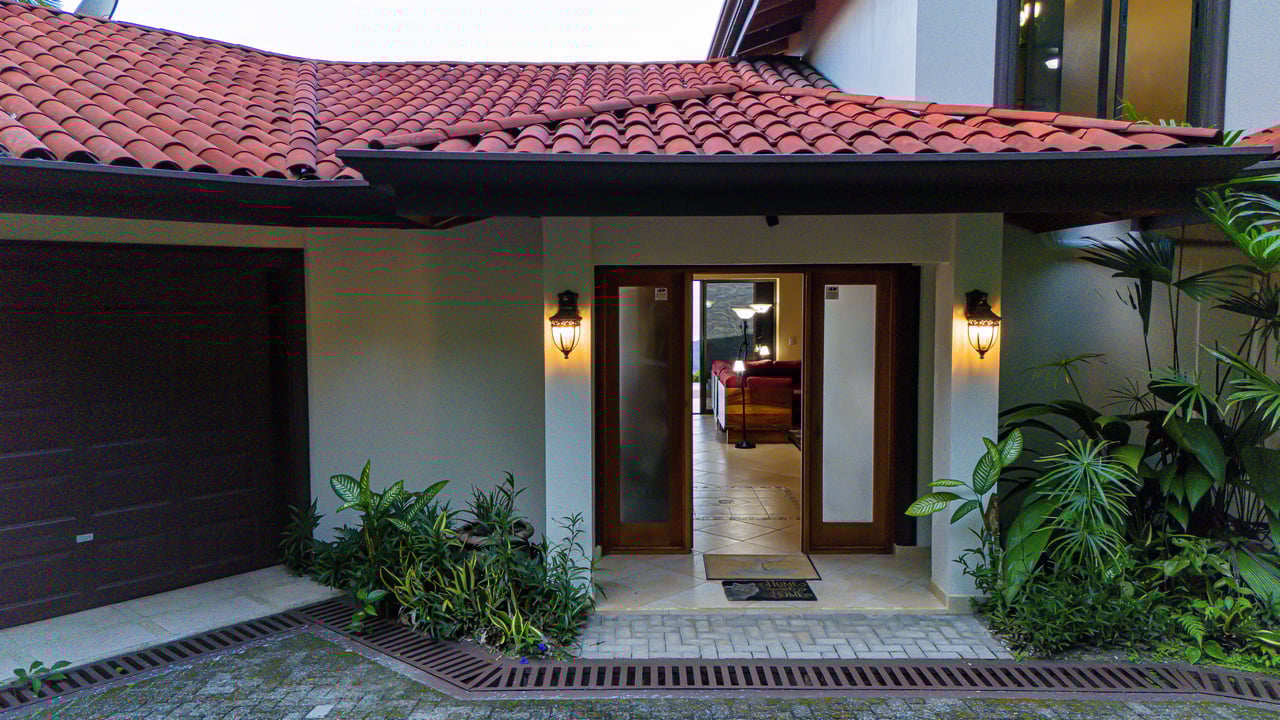 Private Luxury Villa with Whale Tail Ocean View Close to Downtown Uvita