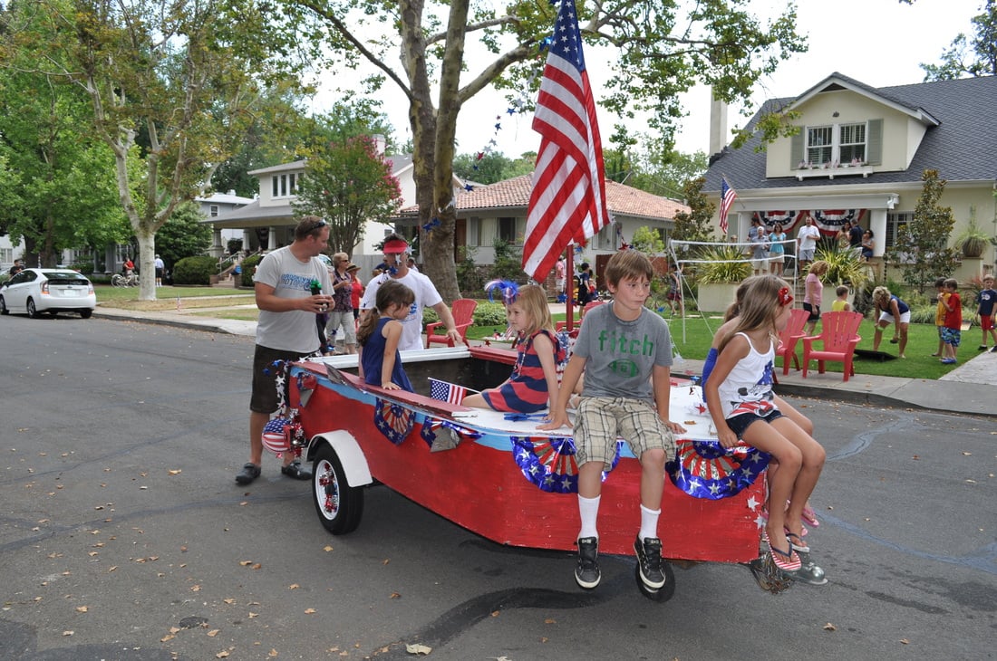 East Sacramento 4th of July Parade! Gonsalves Re Properties!