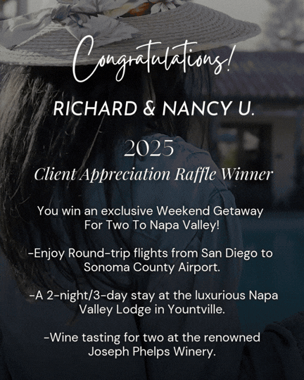2025 CLIENT APPRECIATION RAFFLE WINNER