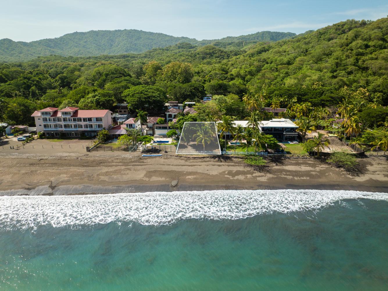 Beachfront Lot for Sale in Potrero Surfside, Costa Rica