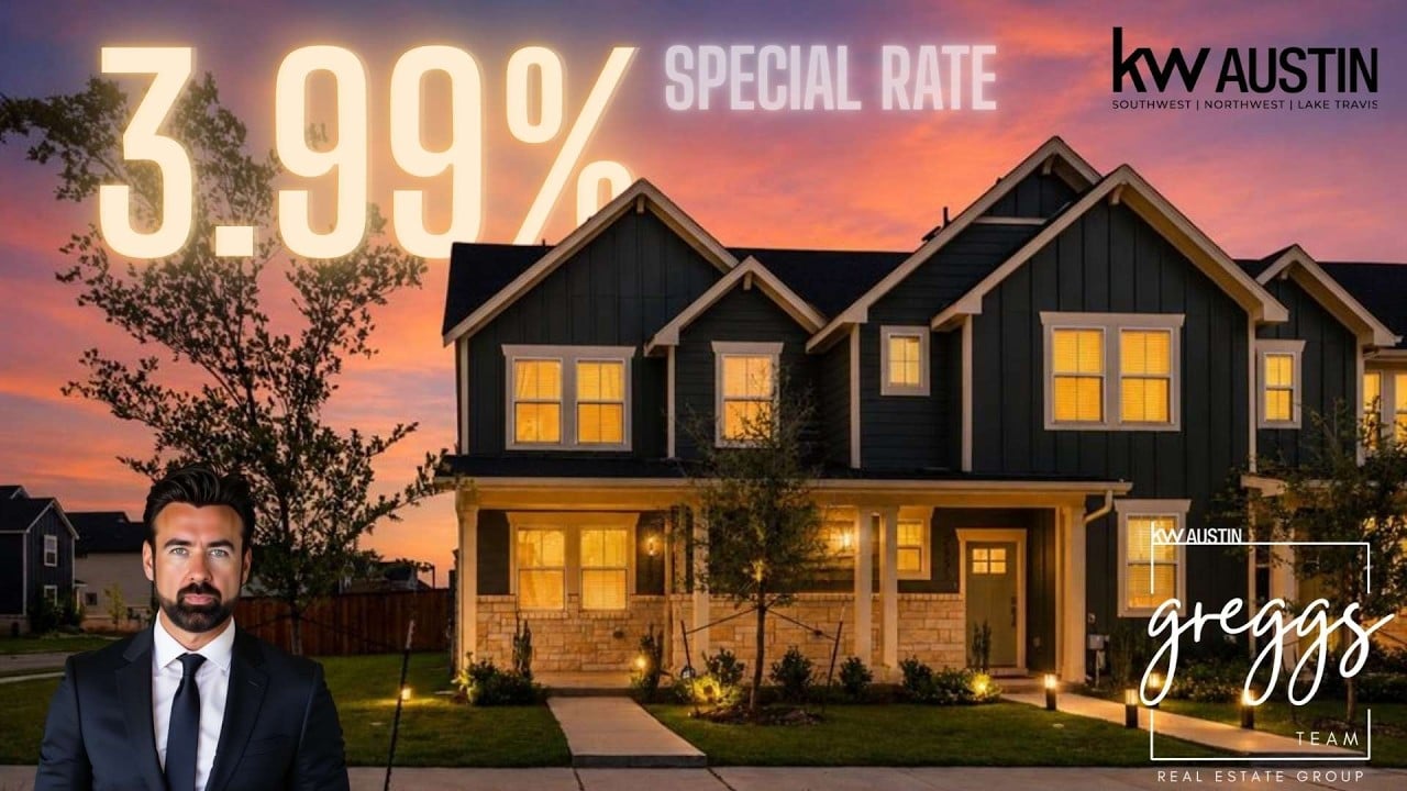  3.99% assumable interest rate. Now available upgraded townhouse