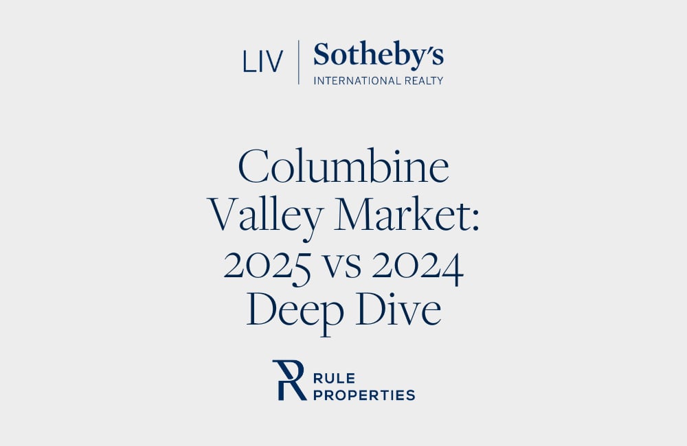 Columbine Valley: 2025 vs 2024 cover