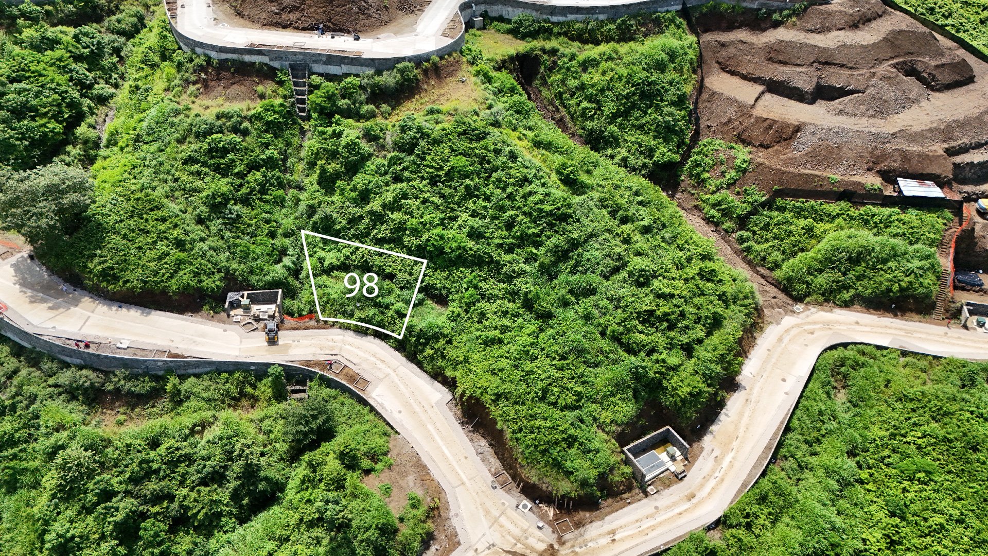 El Prado Lot #98 | Ocean-View Lot with 287 m² Pre-Approved Build Footprint in El Prado Phase II