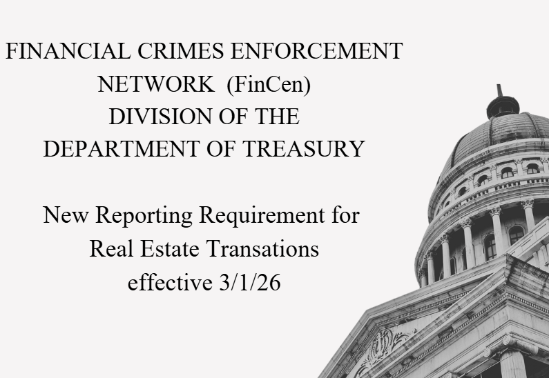 New Reporting Requirements When Buying Real Estate Anywhere in the US