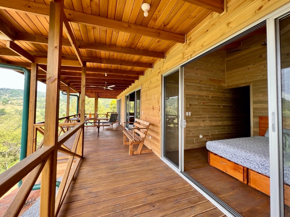 Eco-Luxury Home and Cabins with Waterfall, Ocean Views, and Organic Farming Potential
