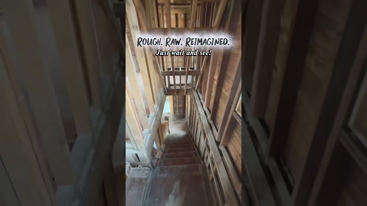 Rough. Raw. Reimagined. Just wait and see!! Reveal of 100 W Bridge St COMING SOON!