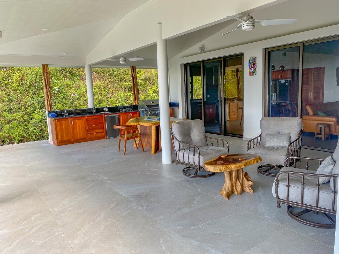 Private 2-Bed Hacienda with Ocean & Mountain Views, Pool & Development Potential in Ojochal