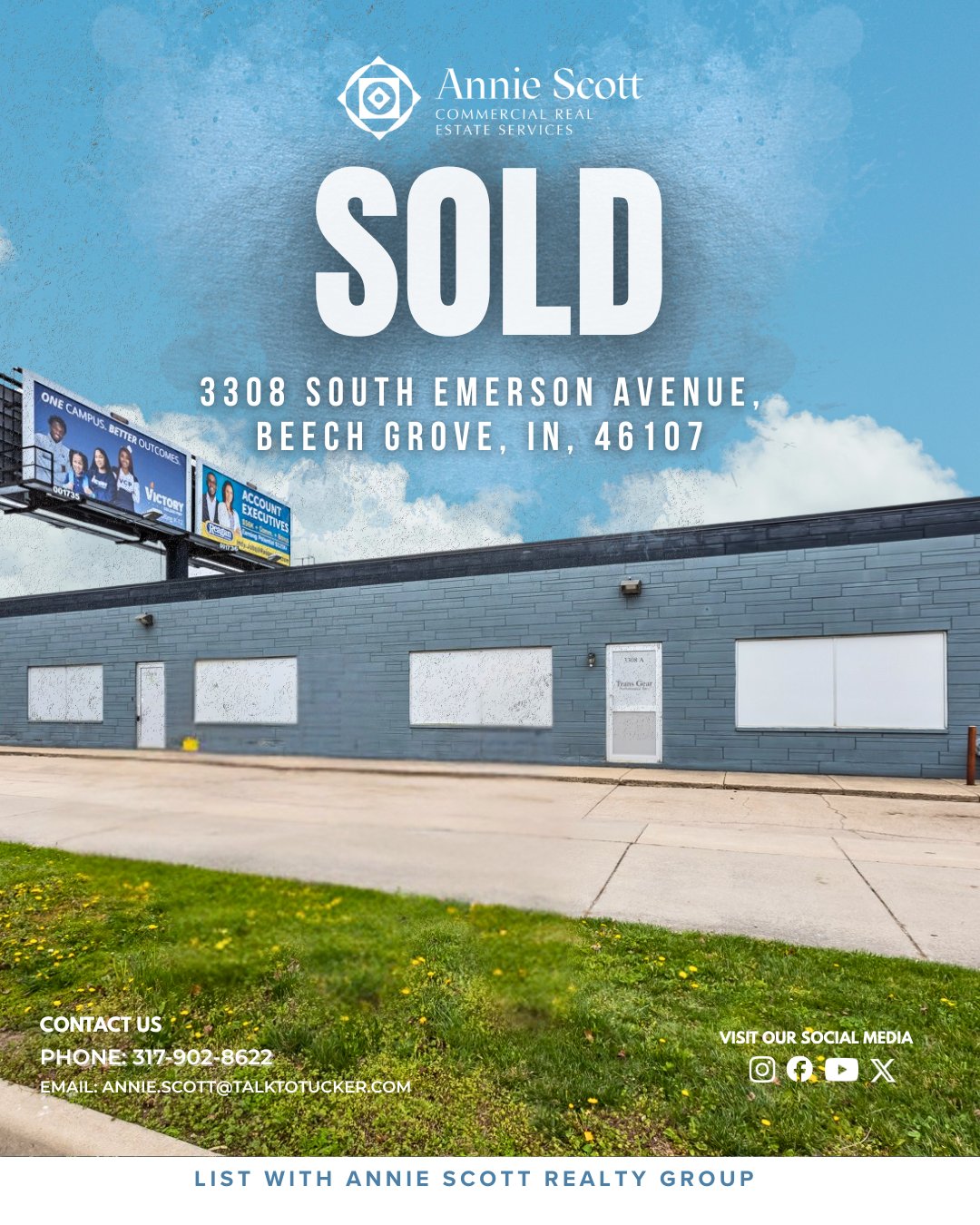 Versatile Beech Grove Commercial Space Just Sold
