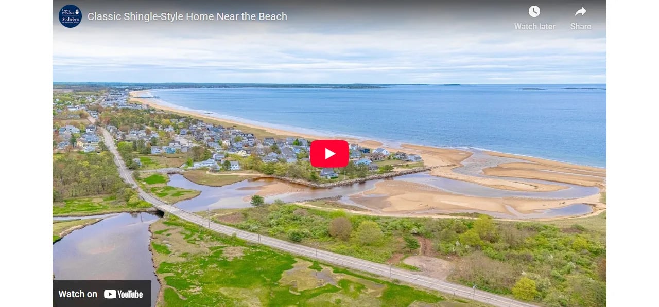 Classic Shingle-Style Home Near the Beach