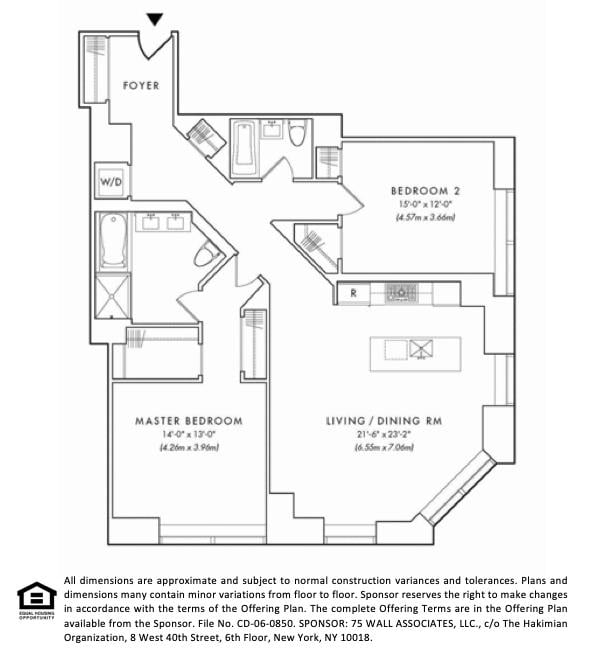 75 Wall Street, Apt 25-O