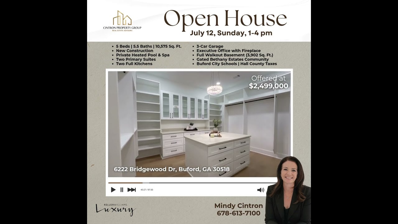 Inside a $2.5M Luxury Estate in Buford, GA | 10,575 Sq. Ft. Dream Home Tour  #dreamhome #realestate
