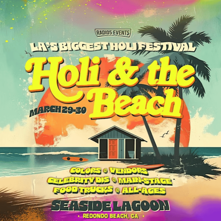 Holi & the Beach 2025