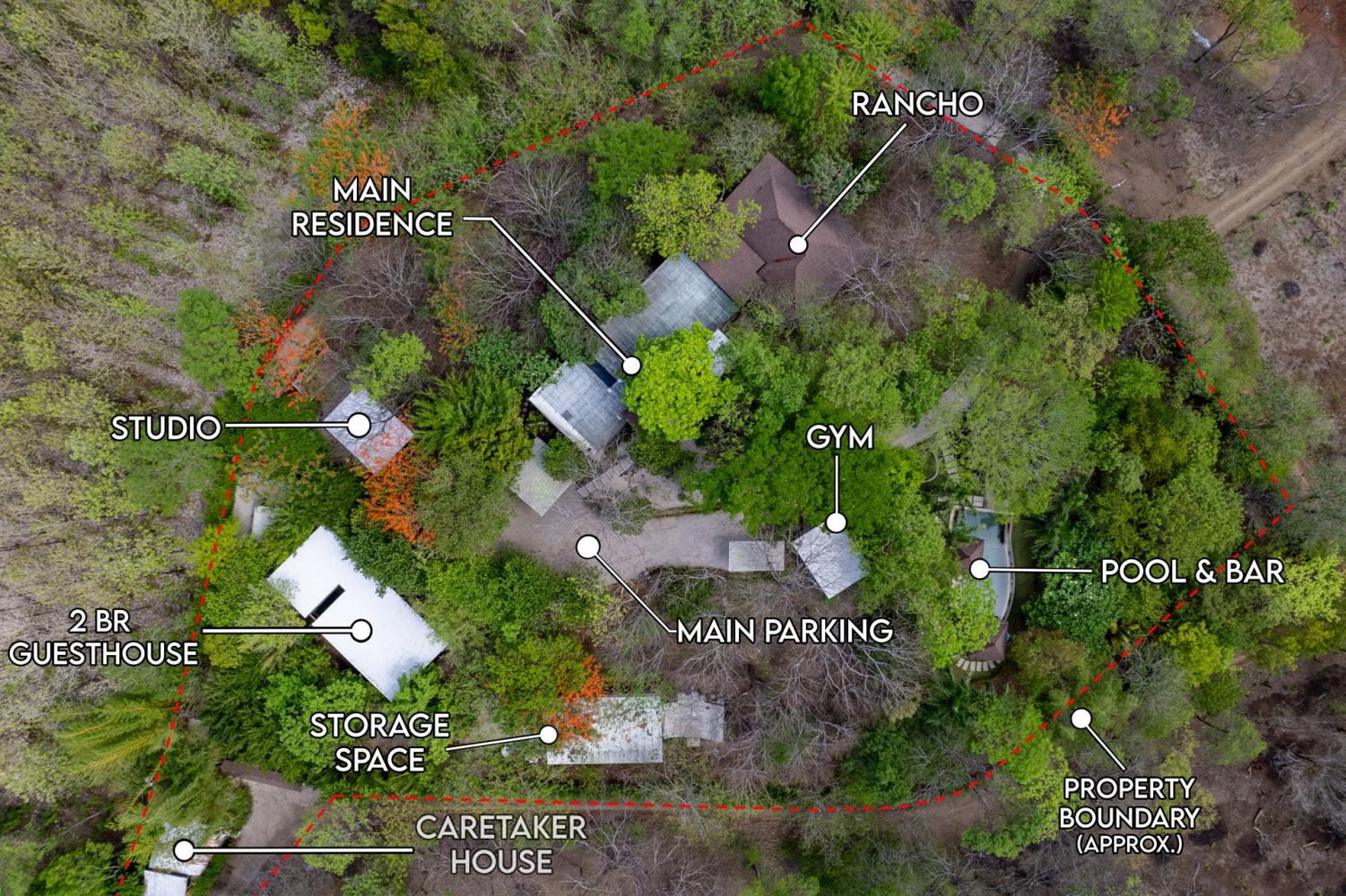 Casa Escondida | Luxury Jungle Estate with 3 Residences, 3 Pools & Income Potential Near Tamarindo