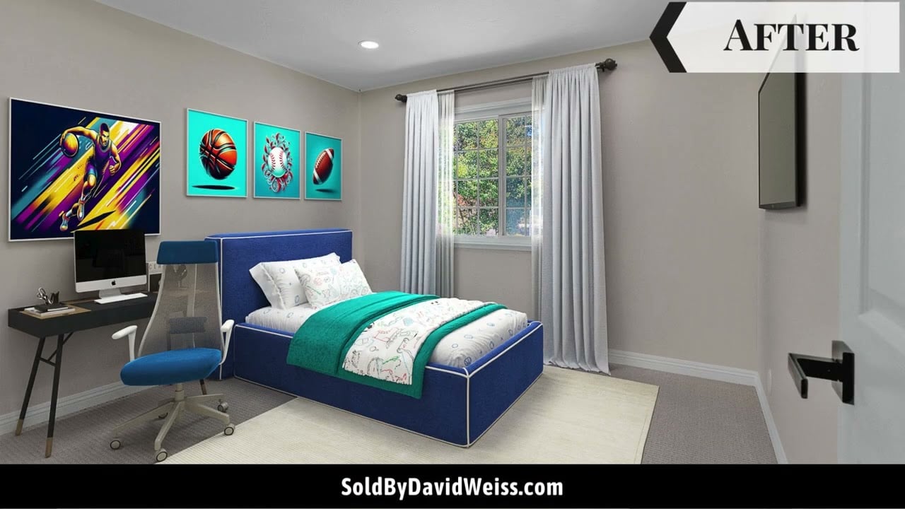 Danville Home Sold By David Weiss, before & After with Updates