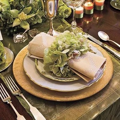 Vintage Holiday Table