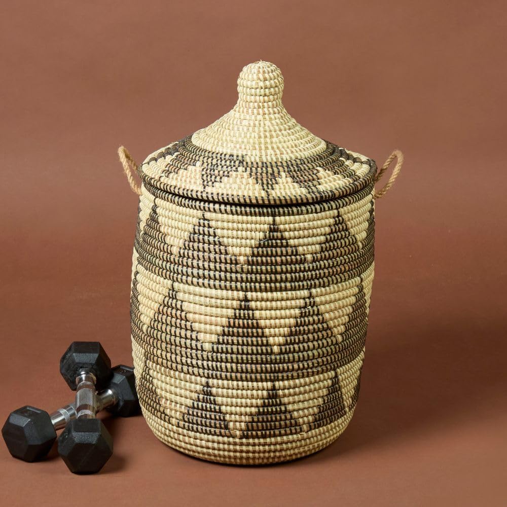 Small Decorative African Basket
