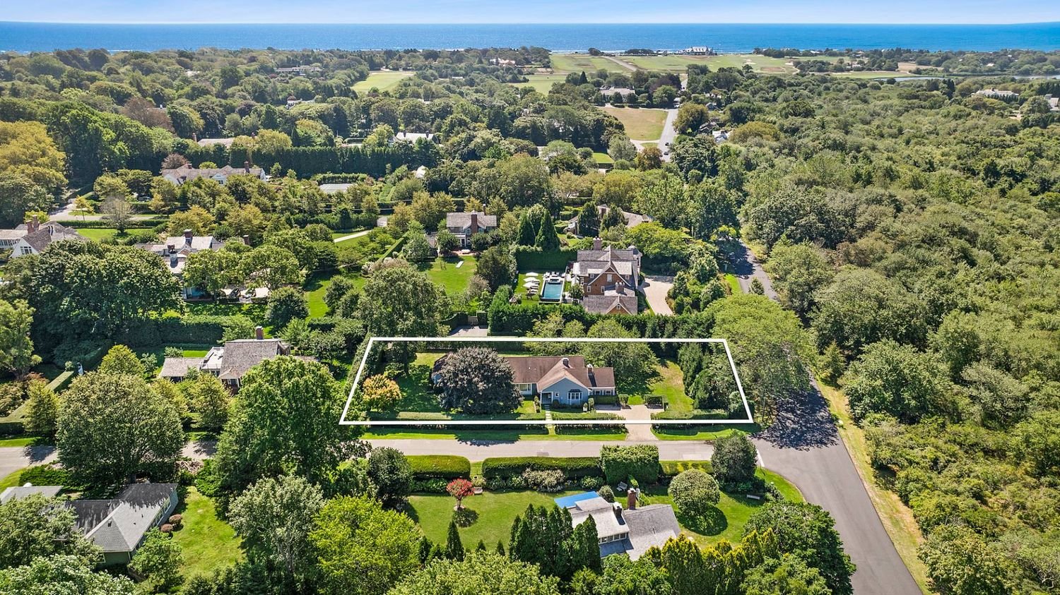 South of the Highway in East Hampton Village