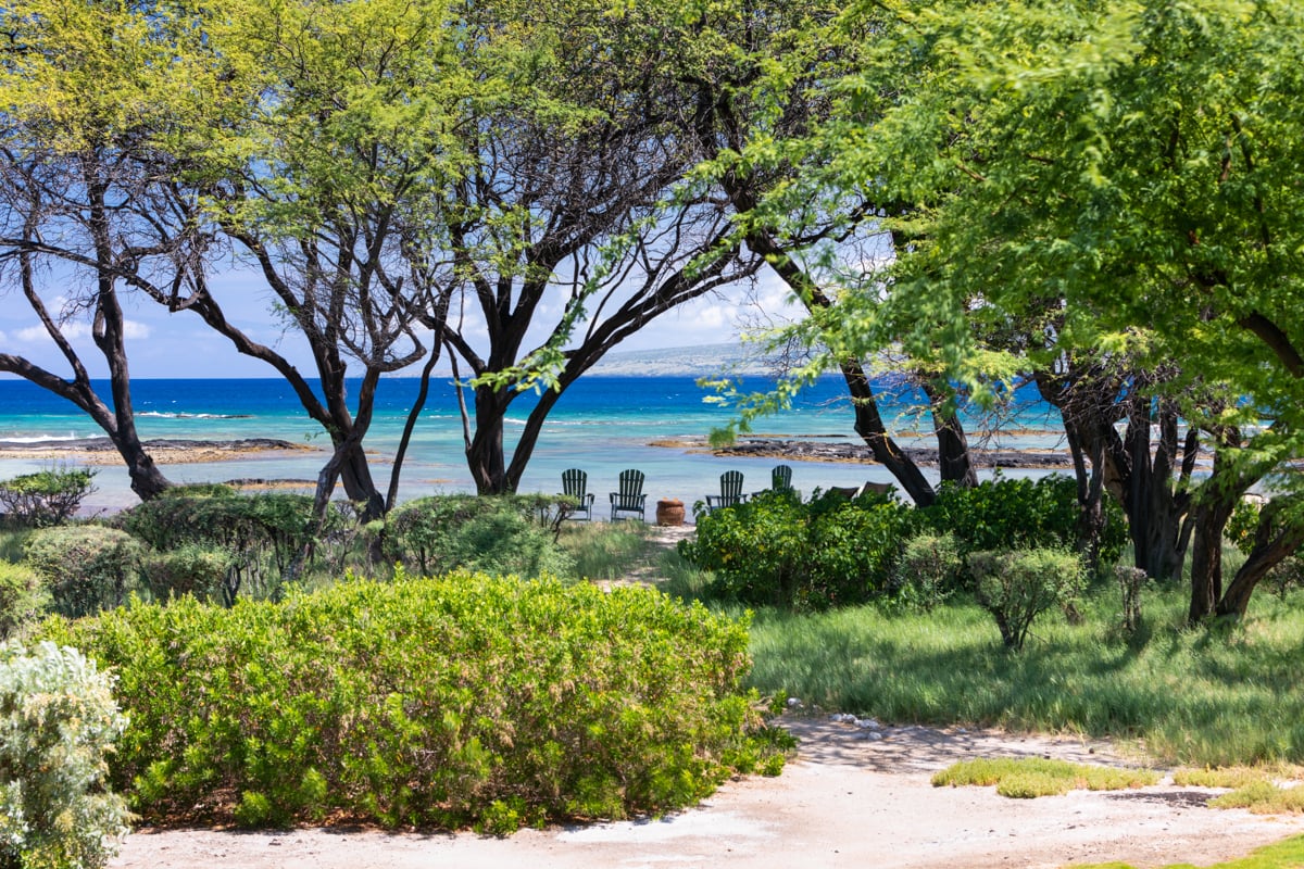 PUAKO OCEANFRONT ESTATE- KOHALA COAST BIG ISLAND - 2 RESIDENCES - RESORT ZONED 