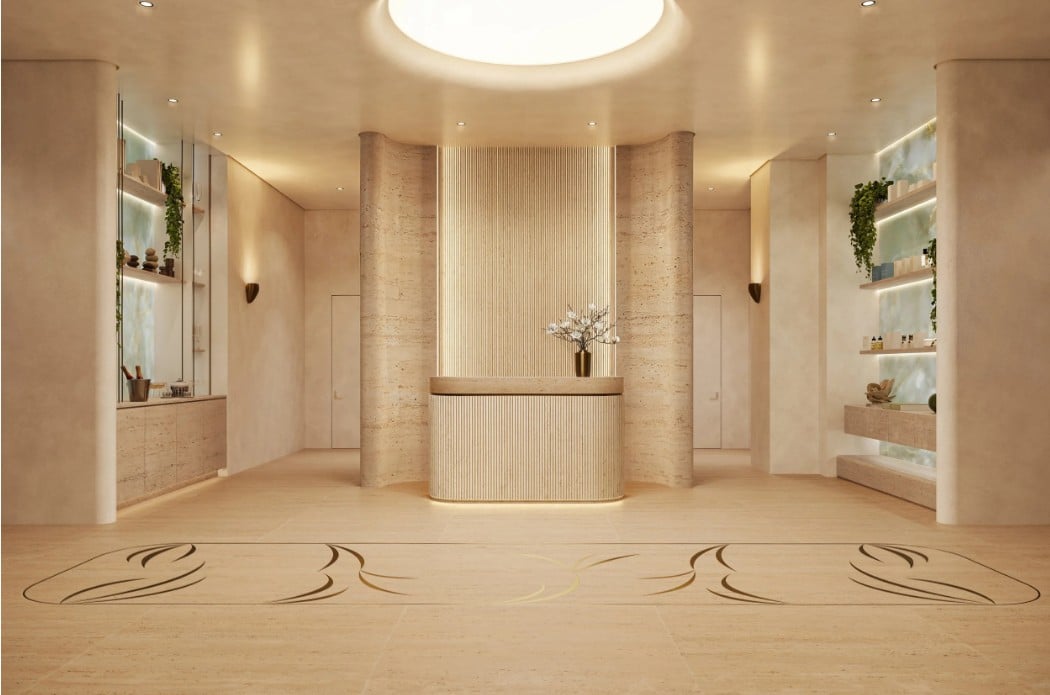  Fortune International Group and Château Group Reveal Full-Floor Oceanfront Spa for Residents at The St. Regis Residences, Sunny Isles Beach, Miami