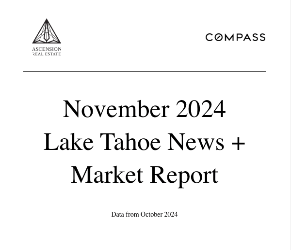 November Tahoe Market Update