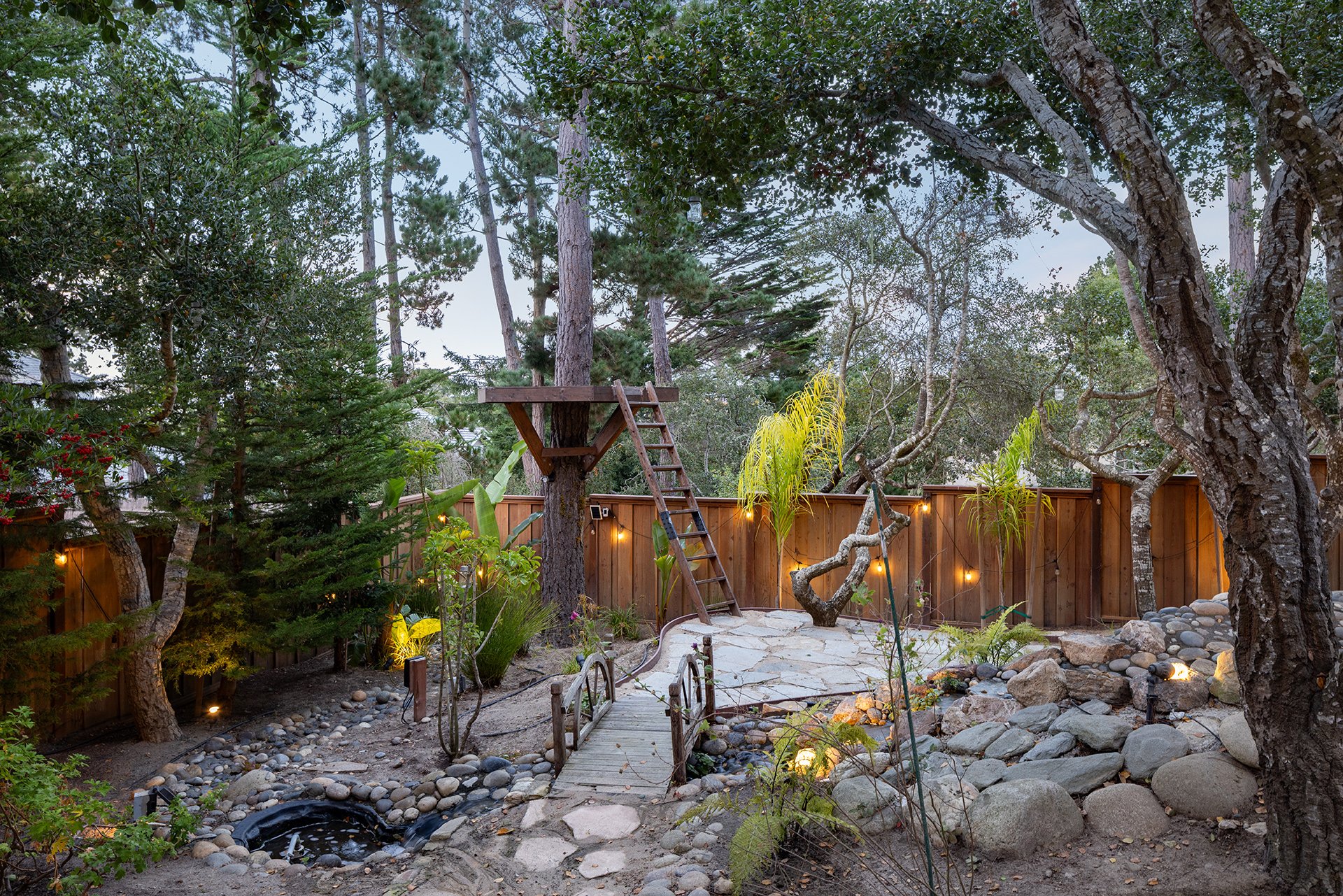 Spacious Skyline Forest Living