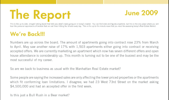 The Meier Report - June 2009