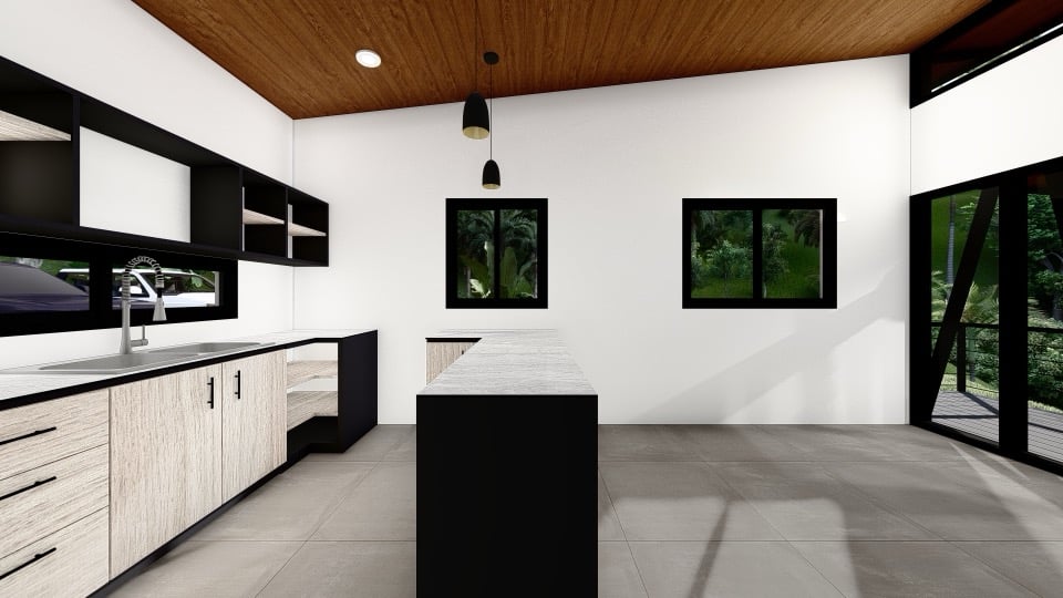Brand New 2 Bedroom Home on Acreage Backing onto Jungle and Creek