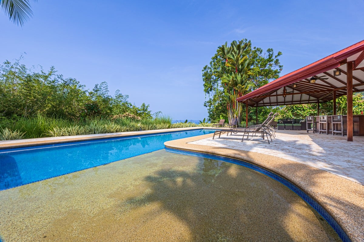 2.07 ACRES – 3 Bedroom Elegant Home With Guest Suite & Sweeping Ocean Views, Secluded & Nestled within Lush Jungle Surroundings!!!