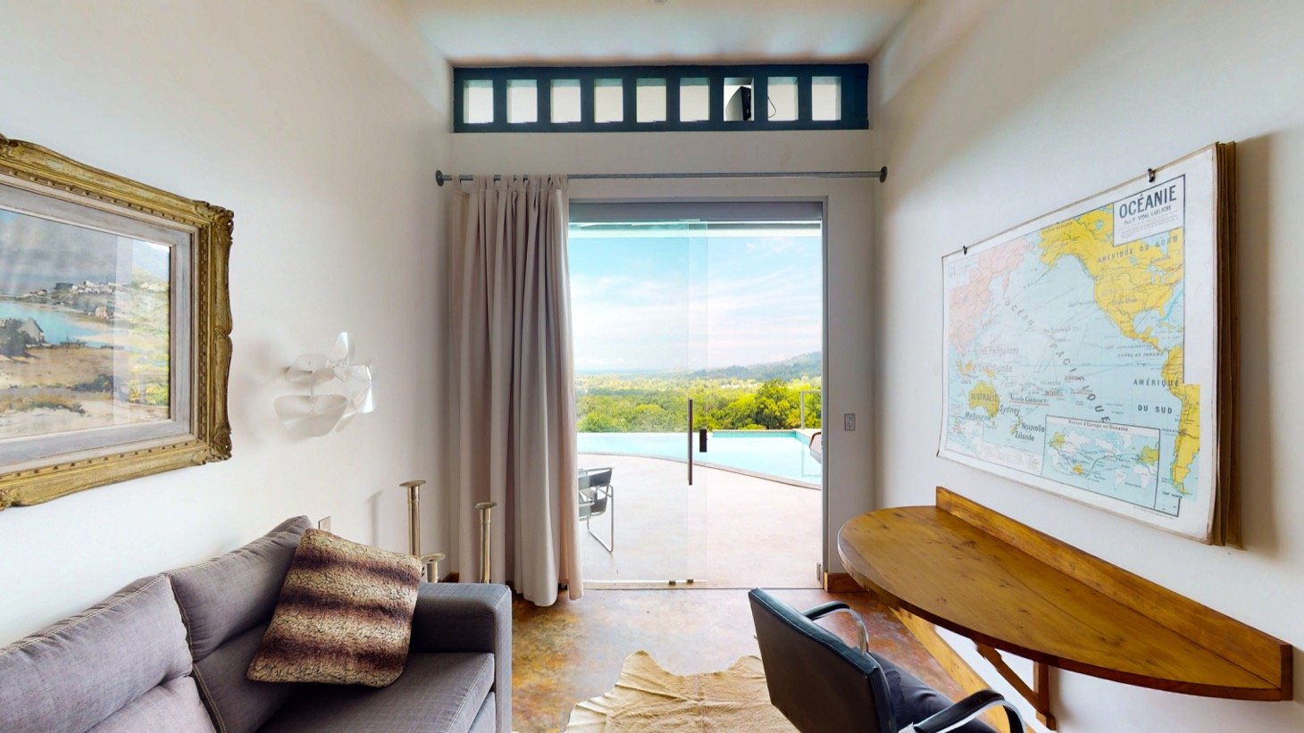 Luxury Ocean View Home with Chic Riverfront Cabins