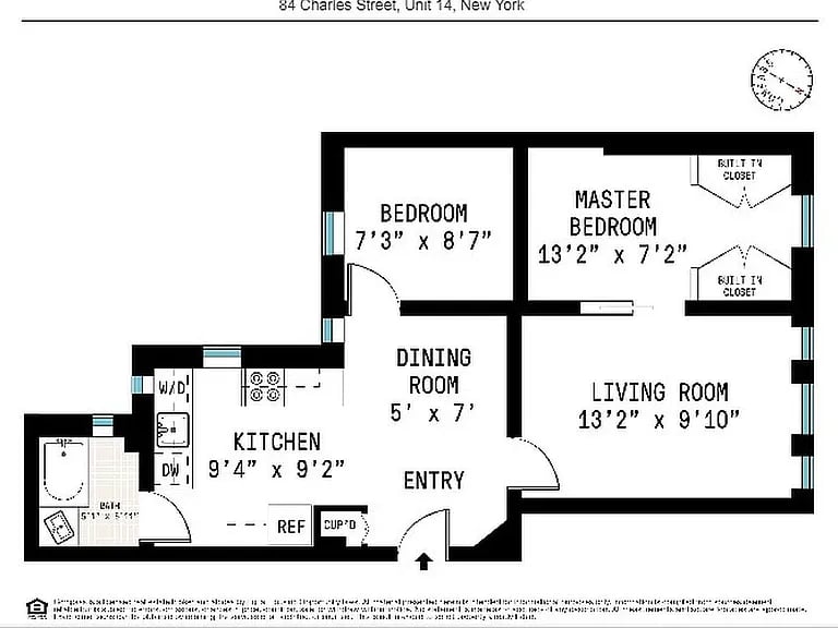 84 Charles Street Apartment 14