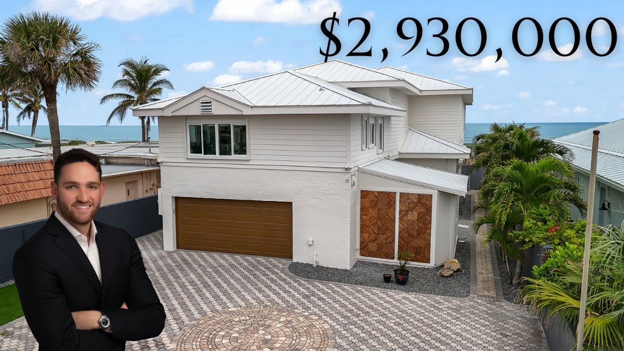 Million-Dollar Views: Watch SpaceX Rocket Launches from This $2.9M Cocoa Beach Dream Home!