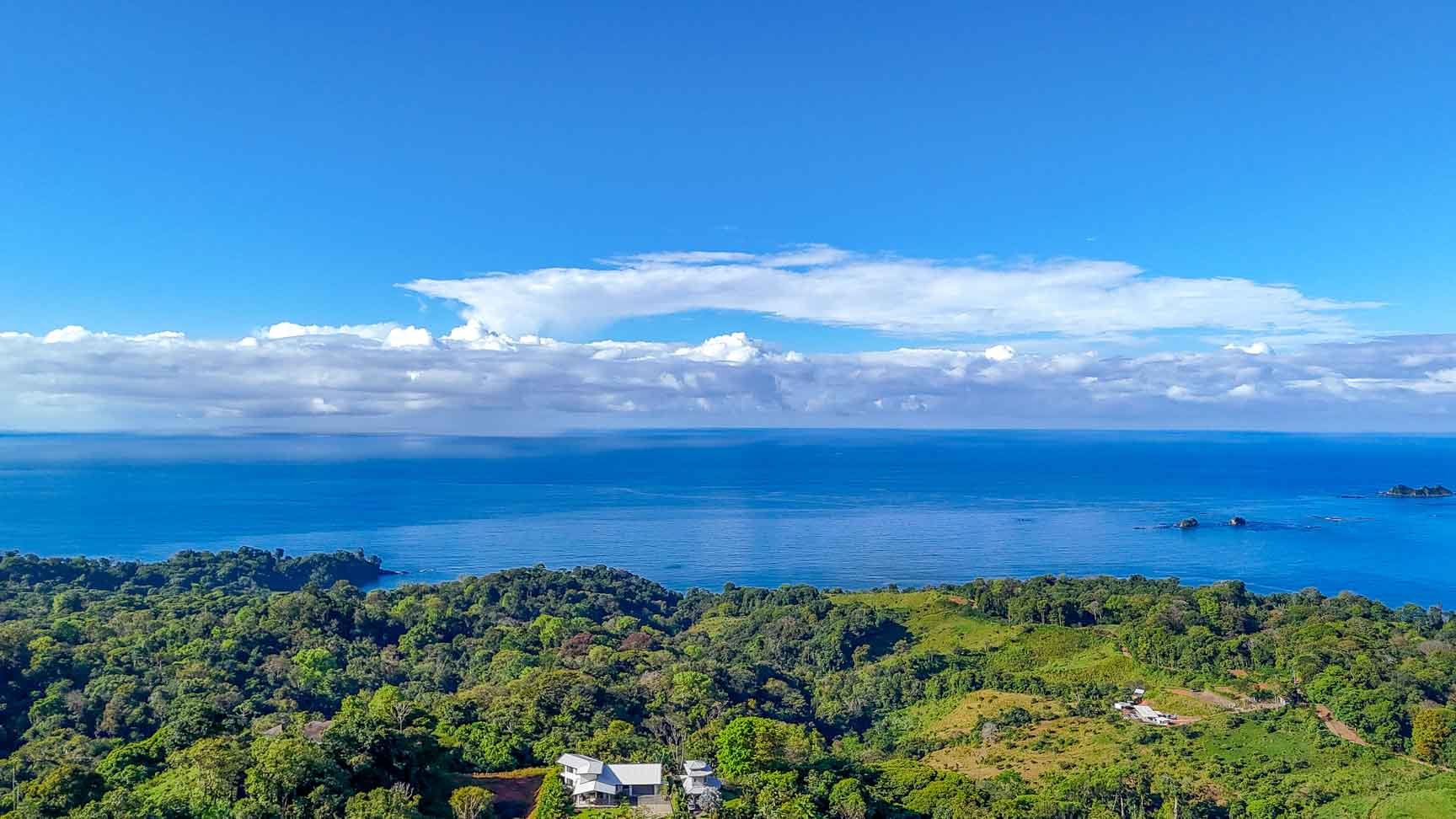 Ocean, Jungle & Mountain View Home in Ojochal | Protected Jungle Setting
