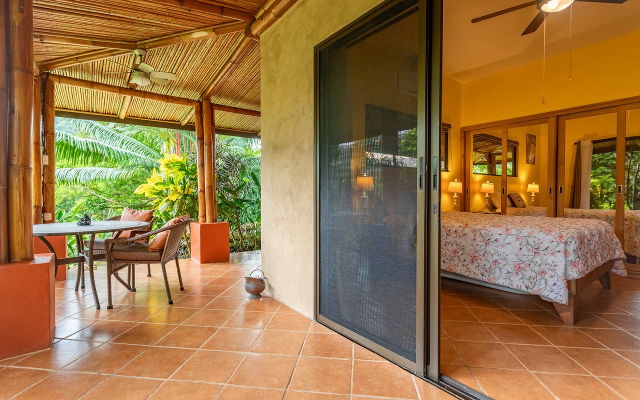 Tropical Getaway with Two Villas and Lush Gardens Near the Heart of Uvita