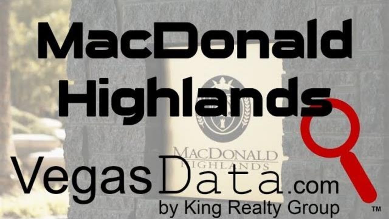 MacDonald Highlands Luxury Community Tour - Henderson, NV