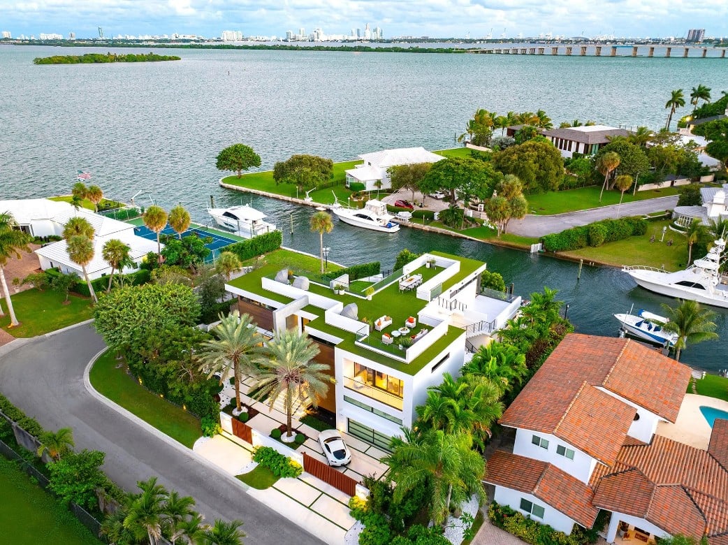 New Construction Home in Miami's Bay Point Neighborhood Sells For Record-Setting $27.25 Million