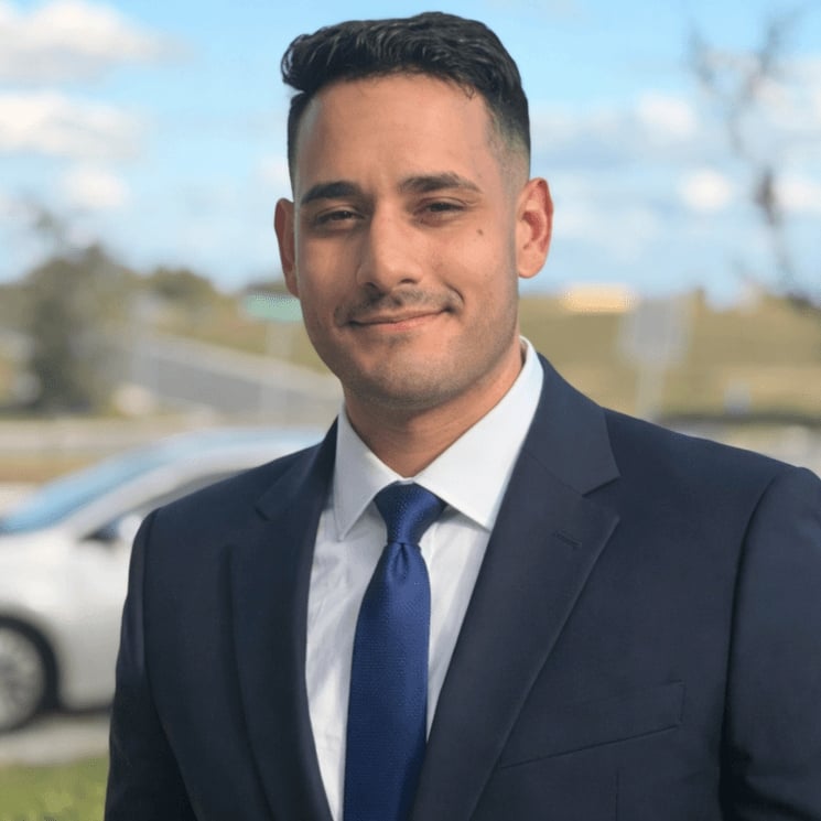 Cristian Venta Celebration, FL Real Estate Agent Headshot