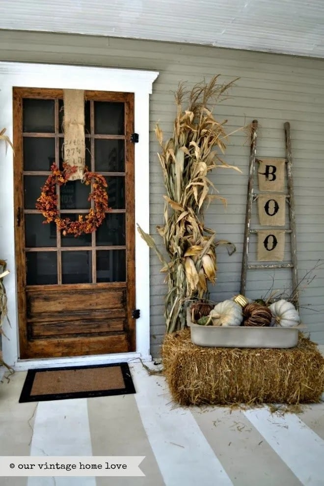 Fall Door Decor Inspiration