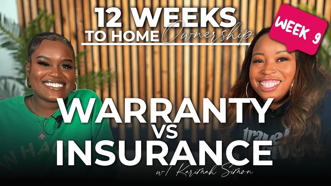 What is Home Warranty VS Home Insurance? | Real Estate by Tamara Easley w/ Karimah Simon